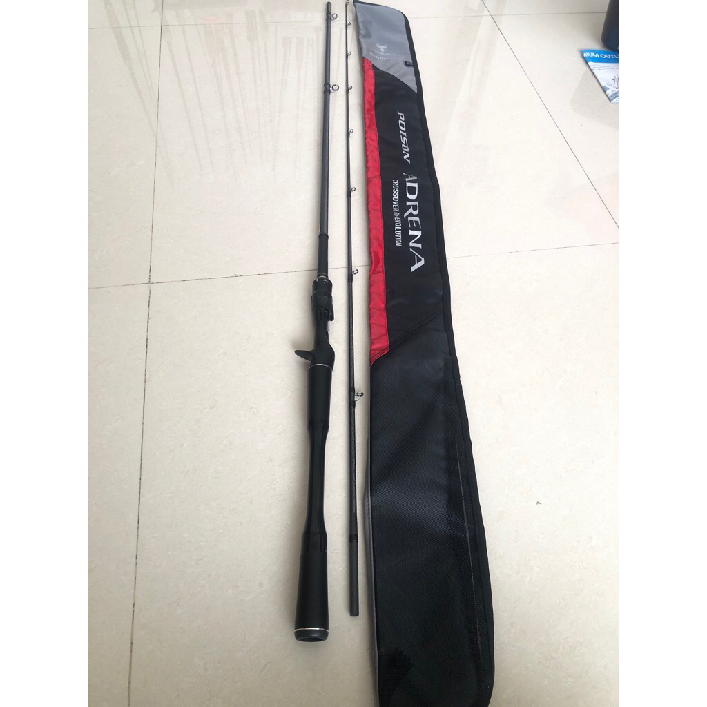 joran bc shimano 18 poison adrena 20lb bekas