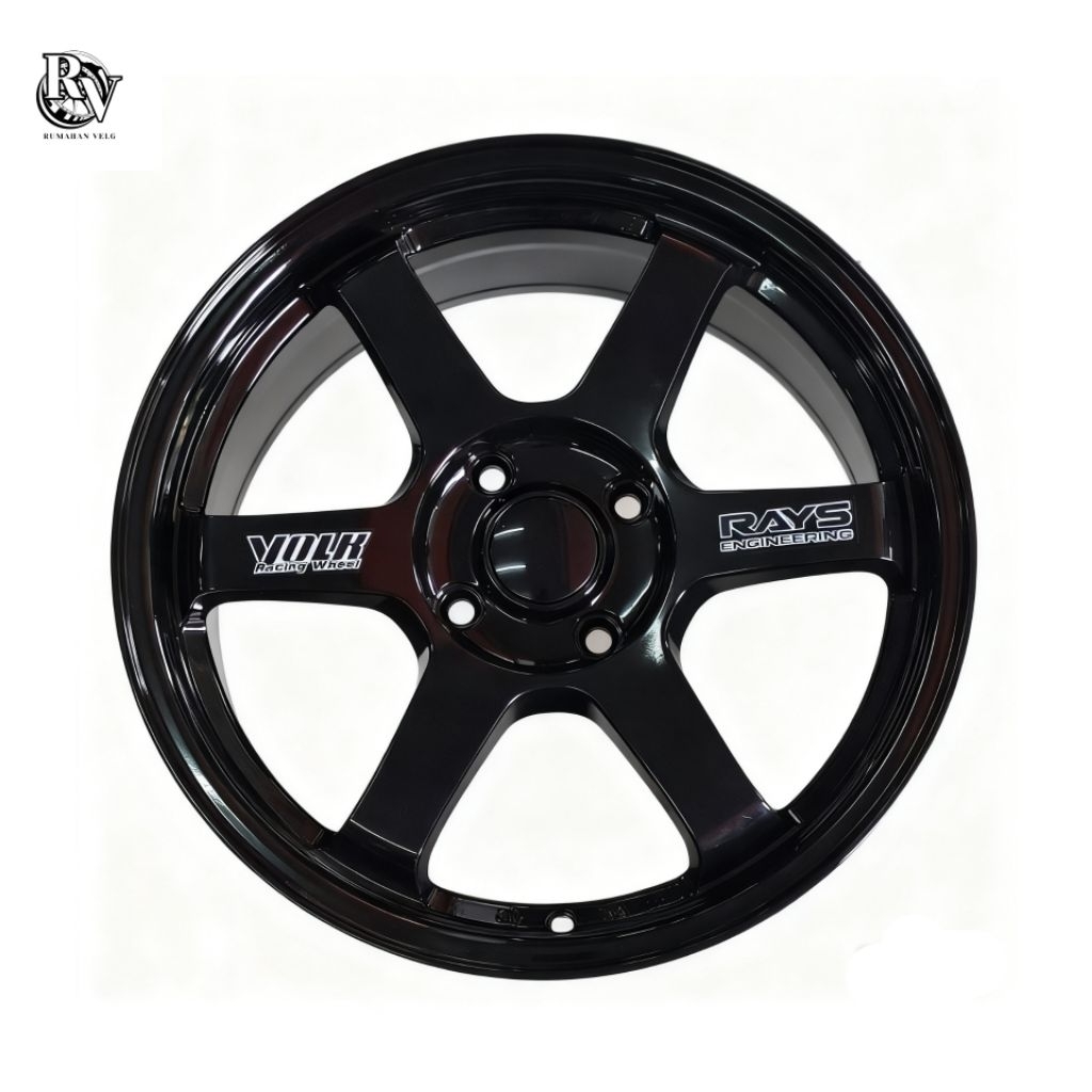 Velg mobil TE37 Volk Rays Ring17x7,5 lobang 4 pcd.100 et.40
