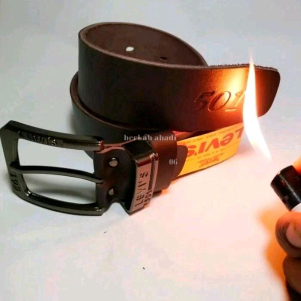 sabuk pria kulit asli selapis 100%original asli kulit selapis