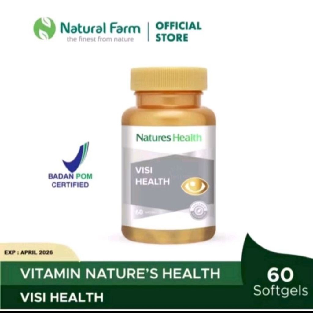 NATURES HEALTH VISI HEALTH 60 SOFTAGEL