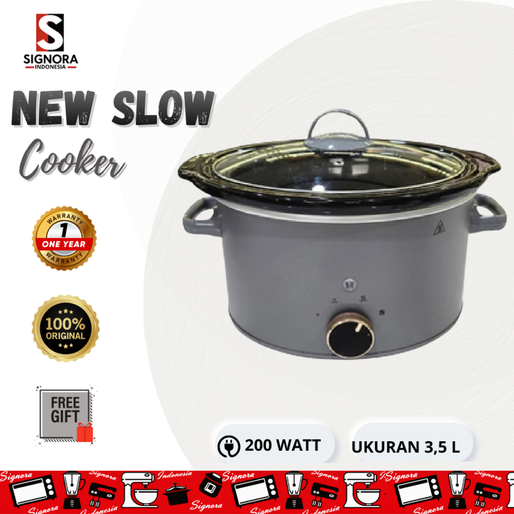Signora New Slow cooker 3,5 liter