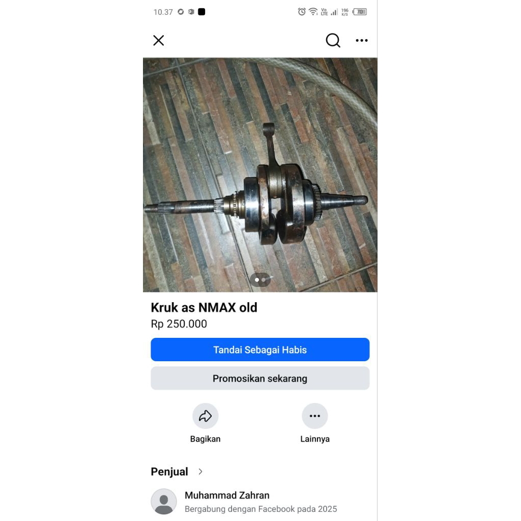 Kruk as NMAX old bang