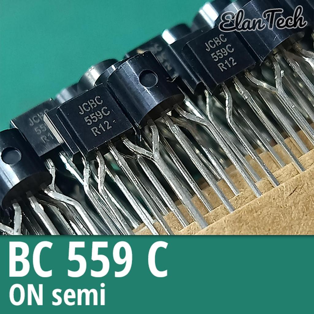 BC559 Original On Semi BC559C BC 559 Bipolar PNP Transistor Murah