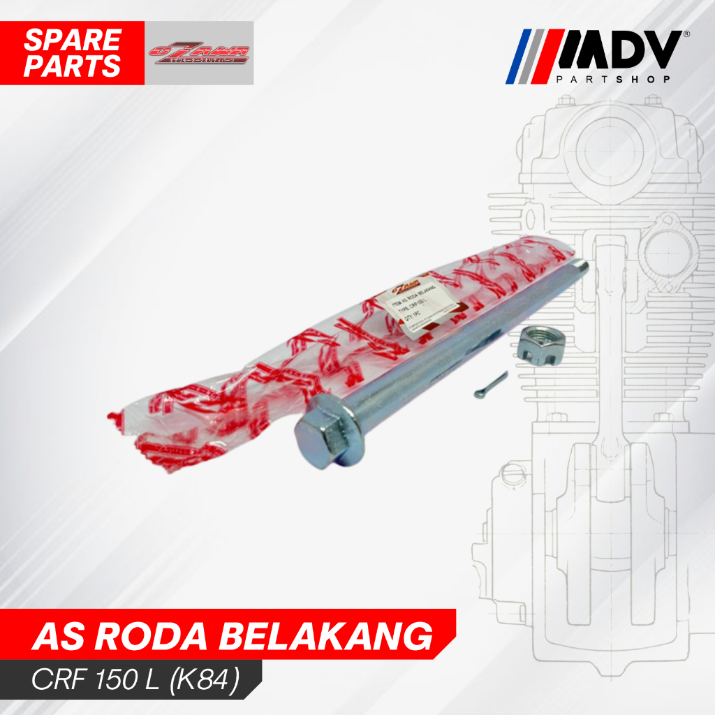 AS RODA BELAKANG CRF 150 L (OZAWA)
