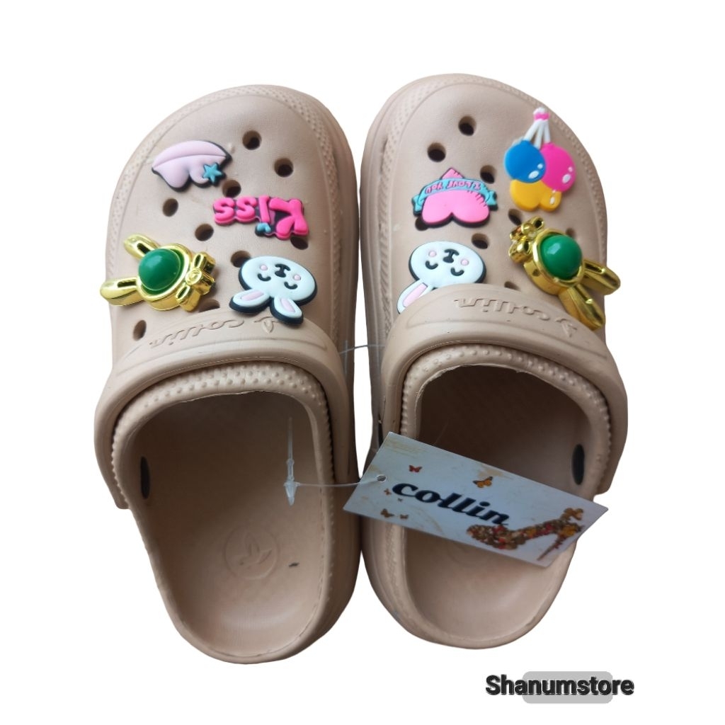 Sandal Anak Murah / Sandal Collin Karet Anak Perempuan