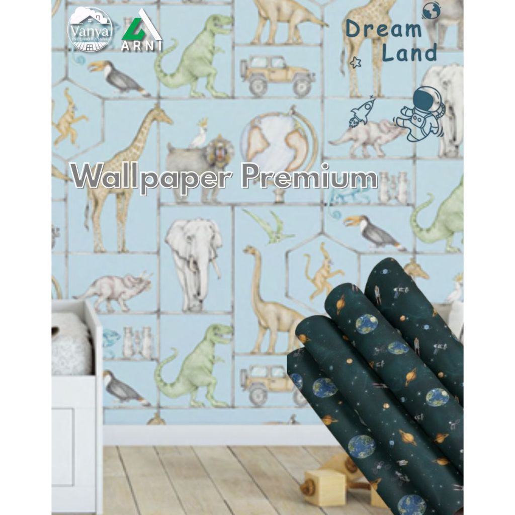 Wallpaper Kids Dreamland Marvel Original – Wallpaper Dinding Estetik, Modern & Berkualitas Premium