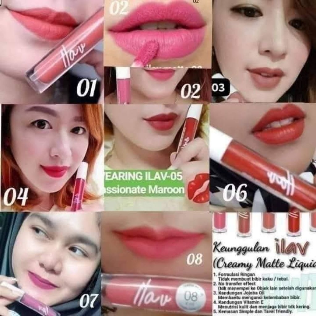 Lipstik MATTE ilav Hwi