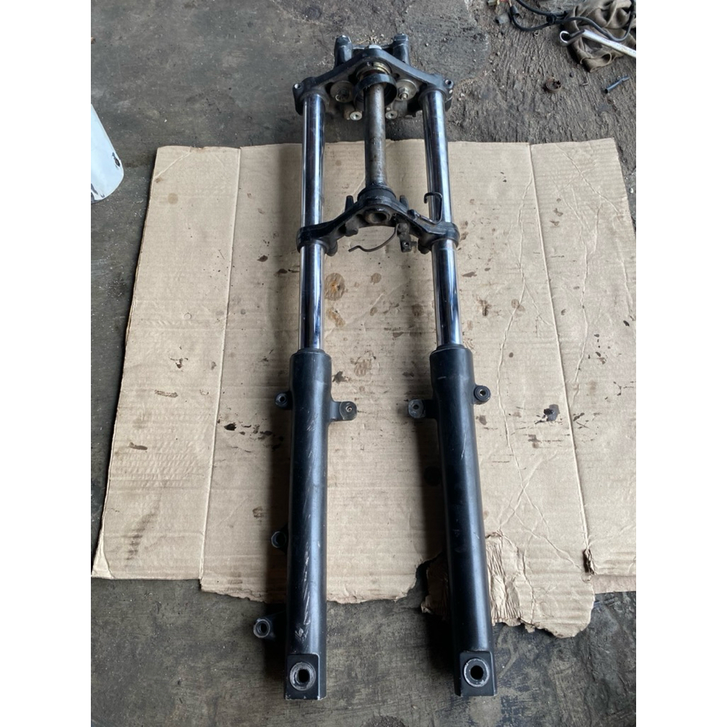 shock sok depan cb150r cb 150r k15 old lama original copotan