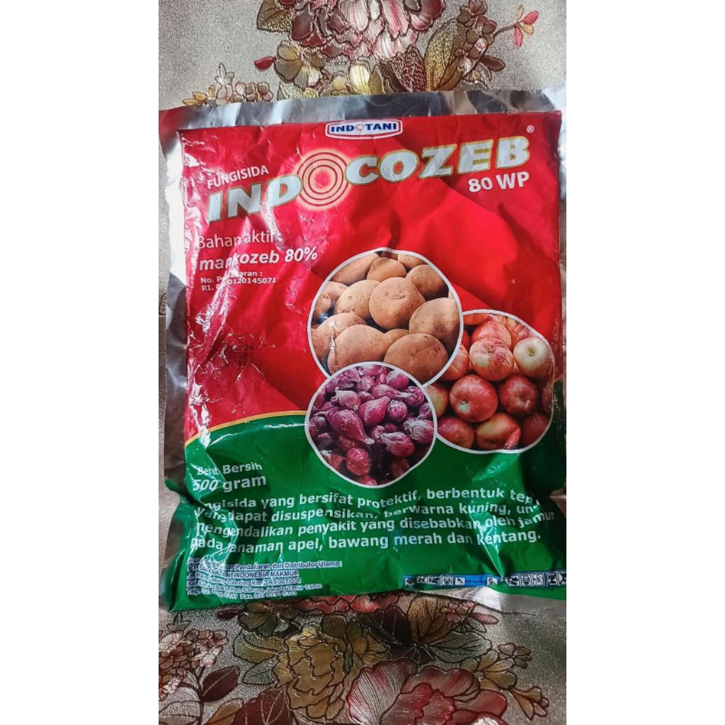 fungisida INDOCOZEB 80%wp berbahan aktif mancozeb