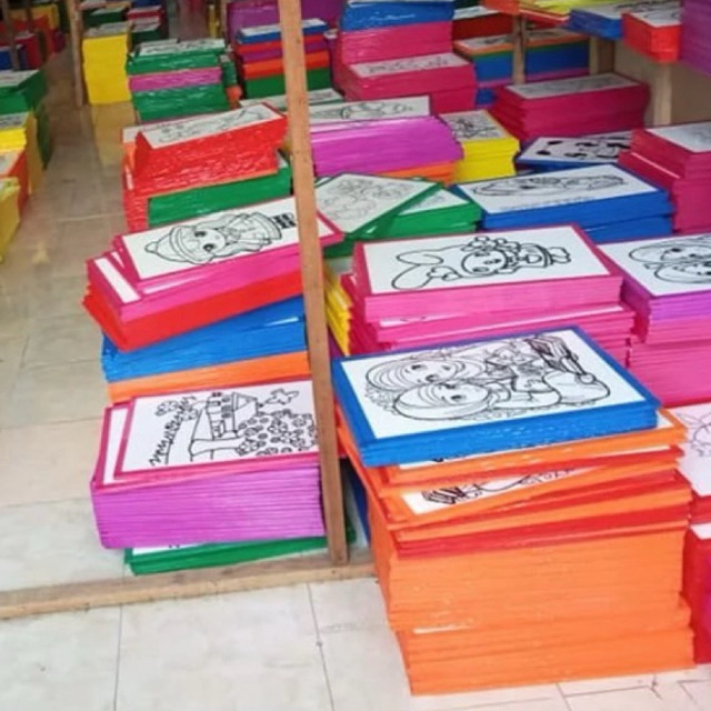 Isi 50 styrofoam lukis anak | Gabus Lukis | sterofom