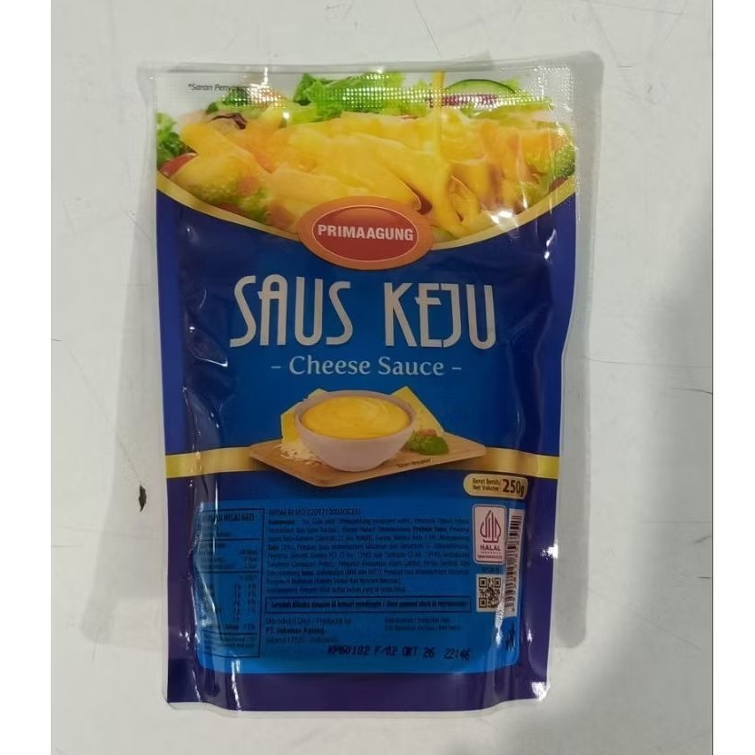 PRIMAAGUNG saus keju 250gr