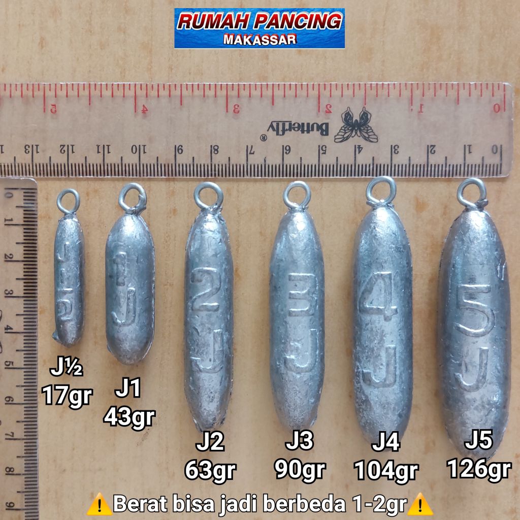 TIMAH PEMBERAT PANCING - J KECIL