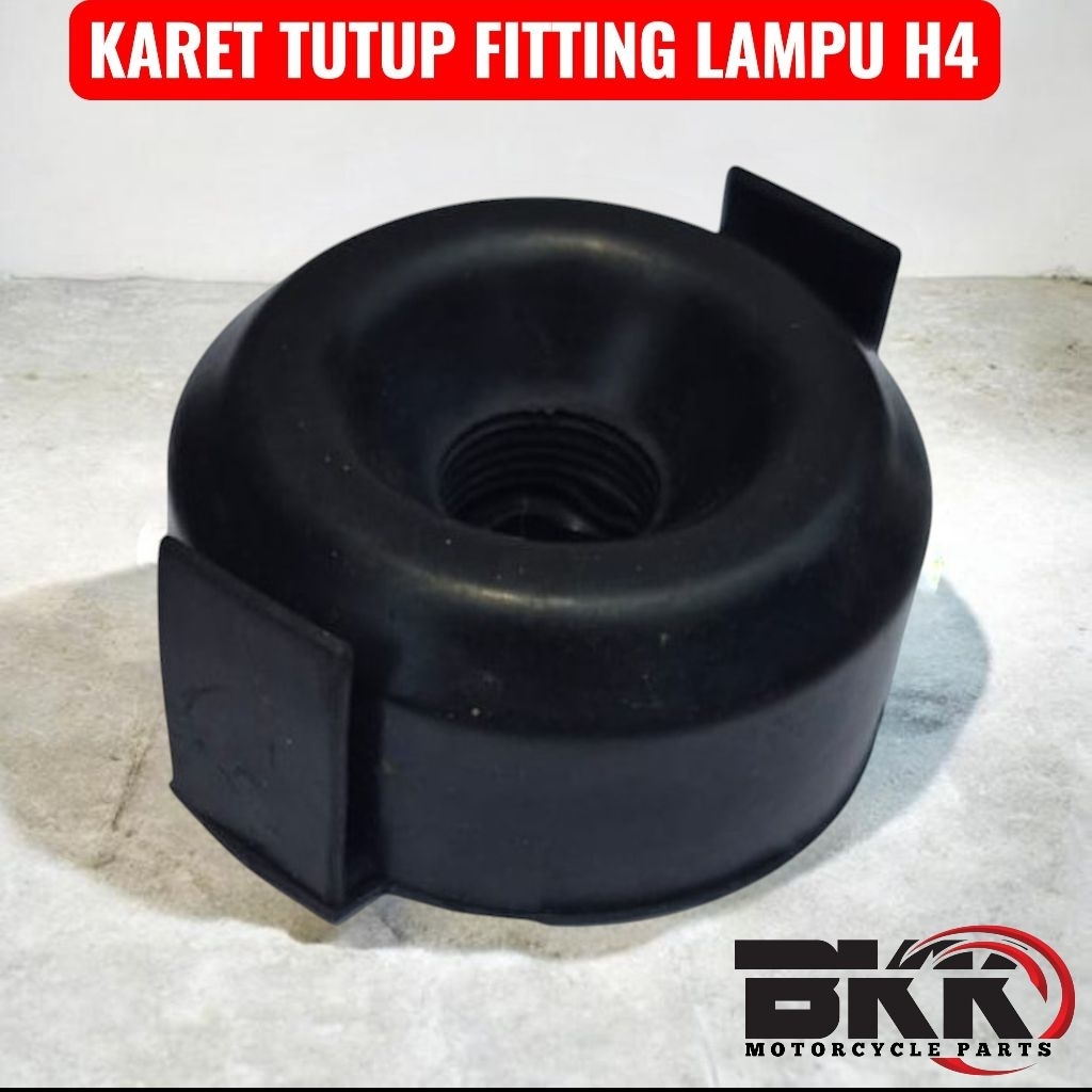 KARET TUTUP LAMPU SOKET H4