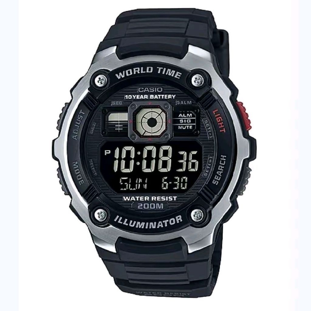 AE 2000W 1BV Casio Jam Tangan Digital Pria
