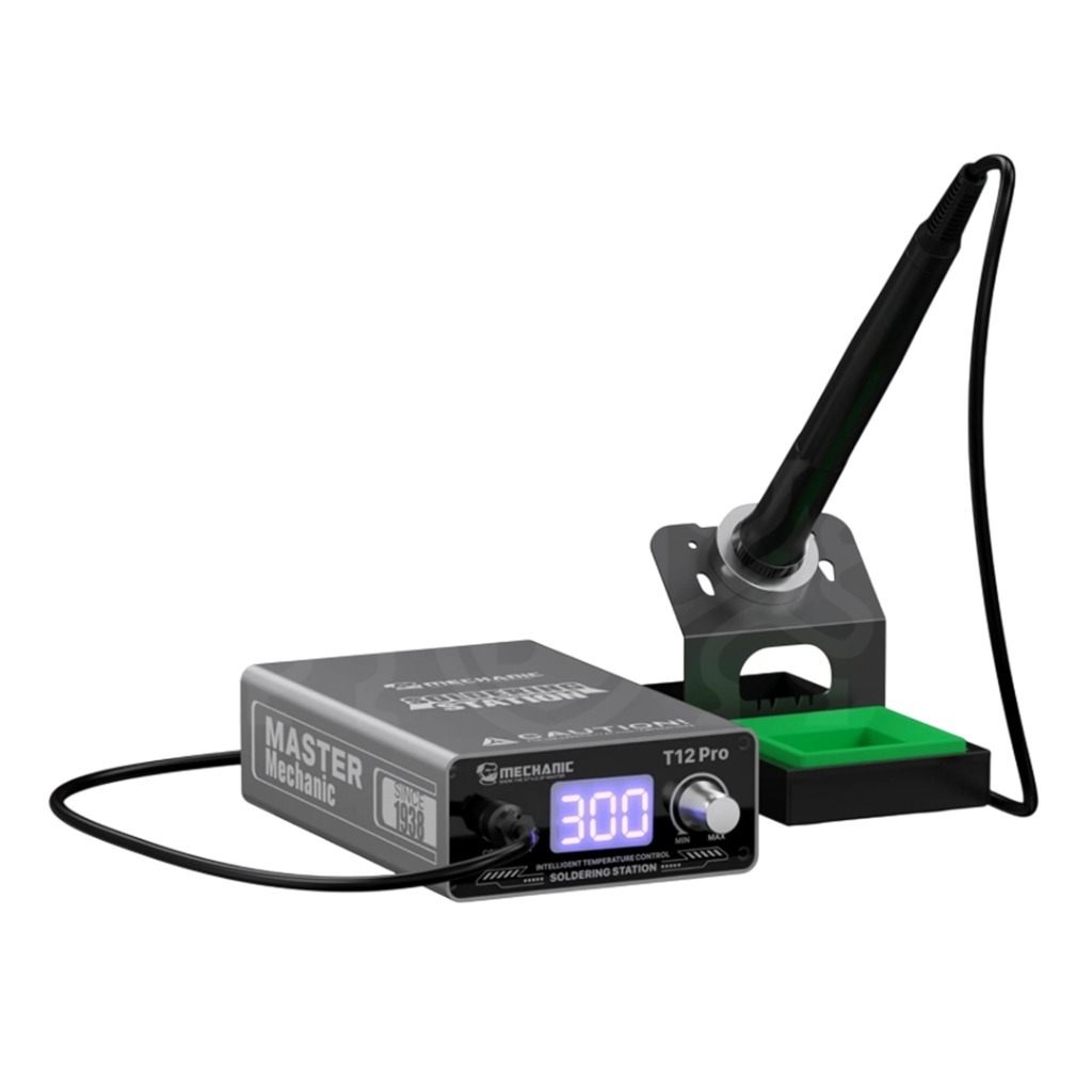 SOLDER MECHANIC T12 PRO DIGITAL TEMPERATURE - CONTROL SOLDER STATION MECHANIC T12 PRO ORIGINAL TERBA