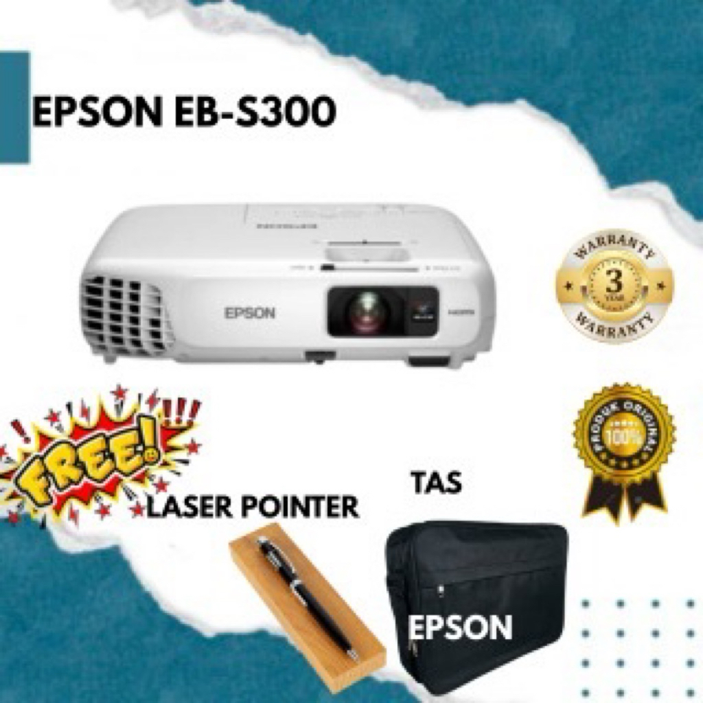 PROYEKTOR EPSON EB S300 ORIGINAL