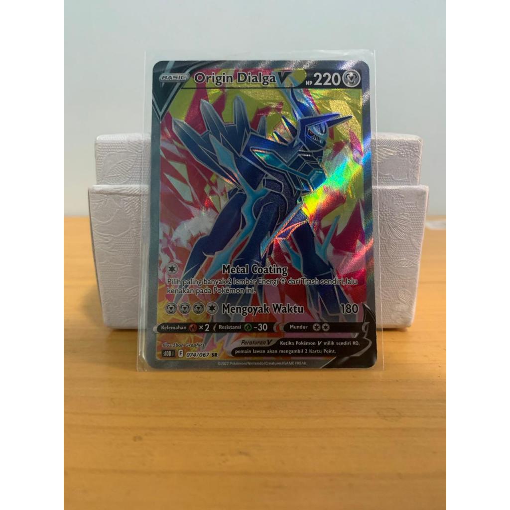 Origin Dialga V SR s10D Kartu Pokemon TCG Indonesia