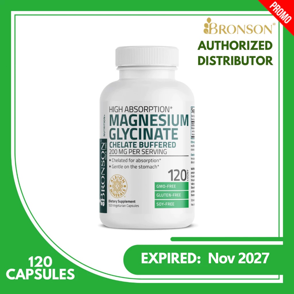 Magnesium Glycinate Bronson 200MG / 400MG