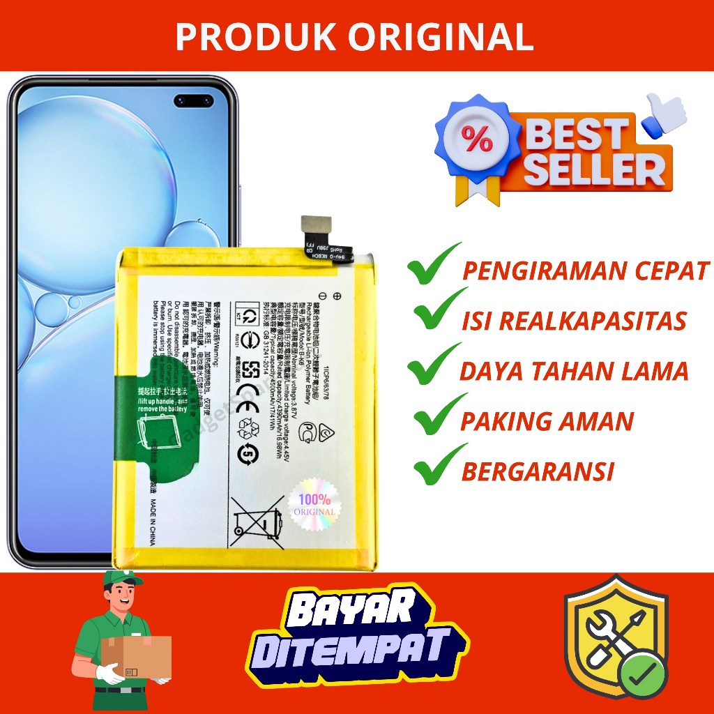 BATERAI VIVO V19 / BATERAI VIVO V17 B-K6