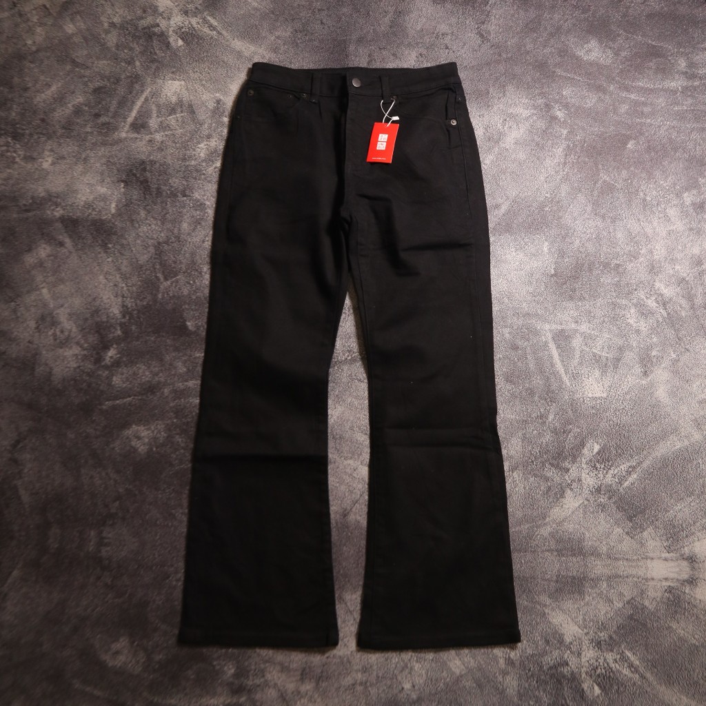 CELANA PANJANG GU BY UNIQLO CUTBRAY WOMEN JEANS DENIM CHINO PANTS CS125 SIZE M 27 28