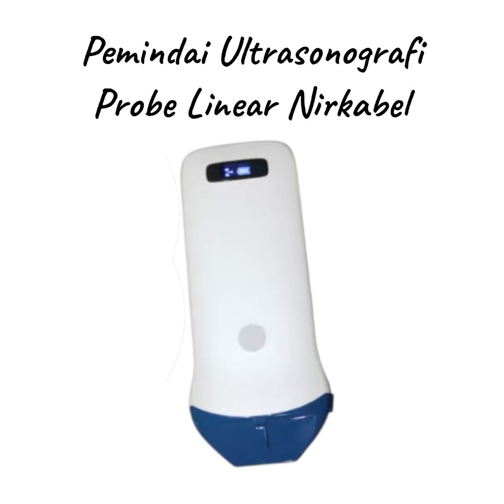 Alat USG Nirkabel Portable Linear - Wireless Ultrasound Scanner Probe - Bisa untuk Apple iOS & Andro