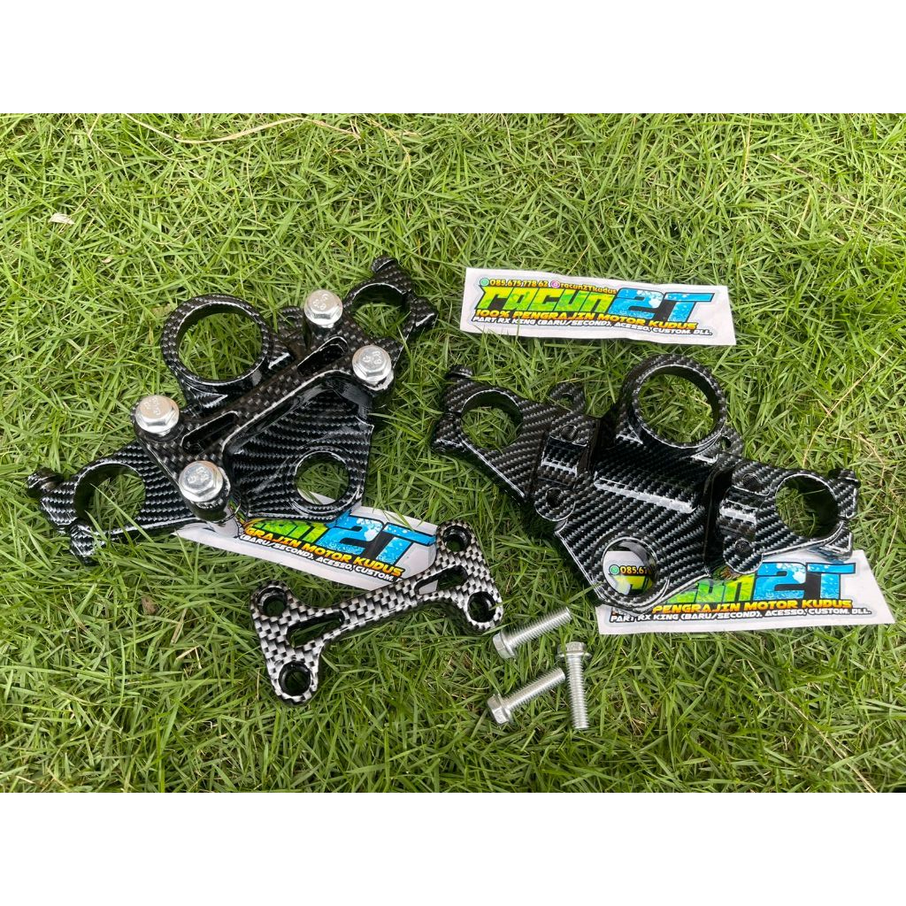 SEGITIGA RX KING NEW CARBON SET RAISER BPRO