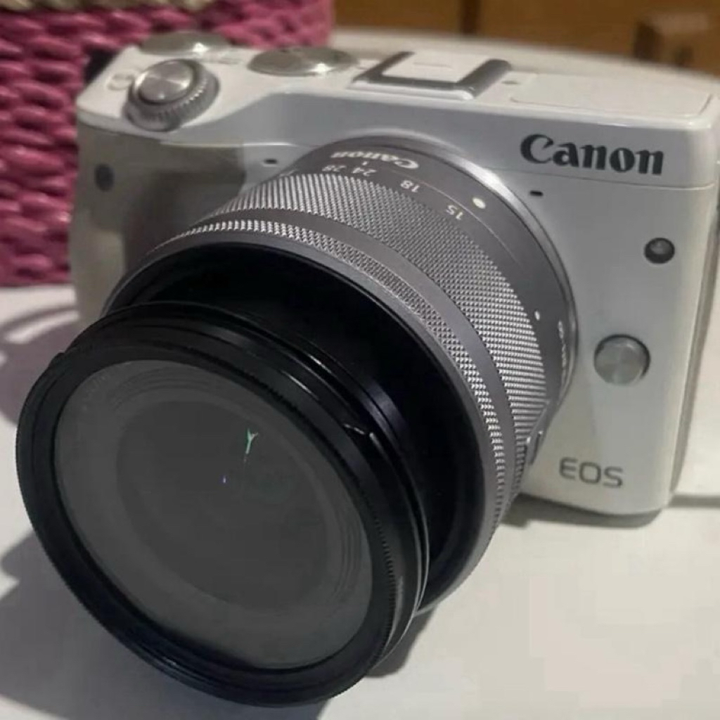 Canon EOS M3 Mirrorless Kamera Second Mulus Siap Pakai