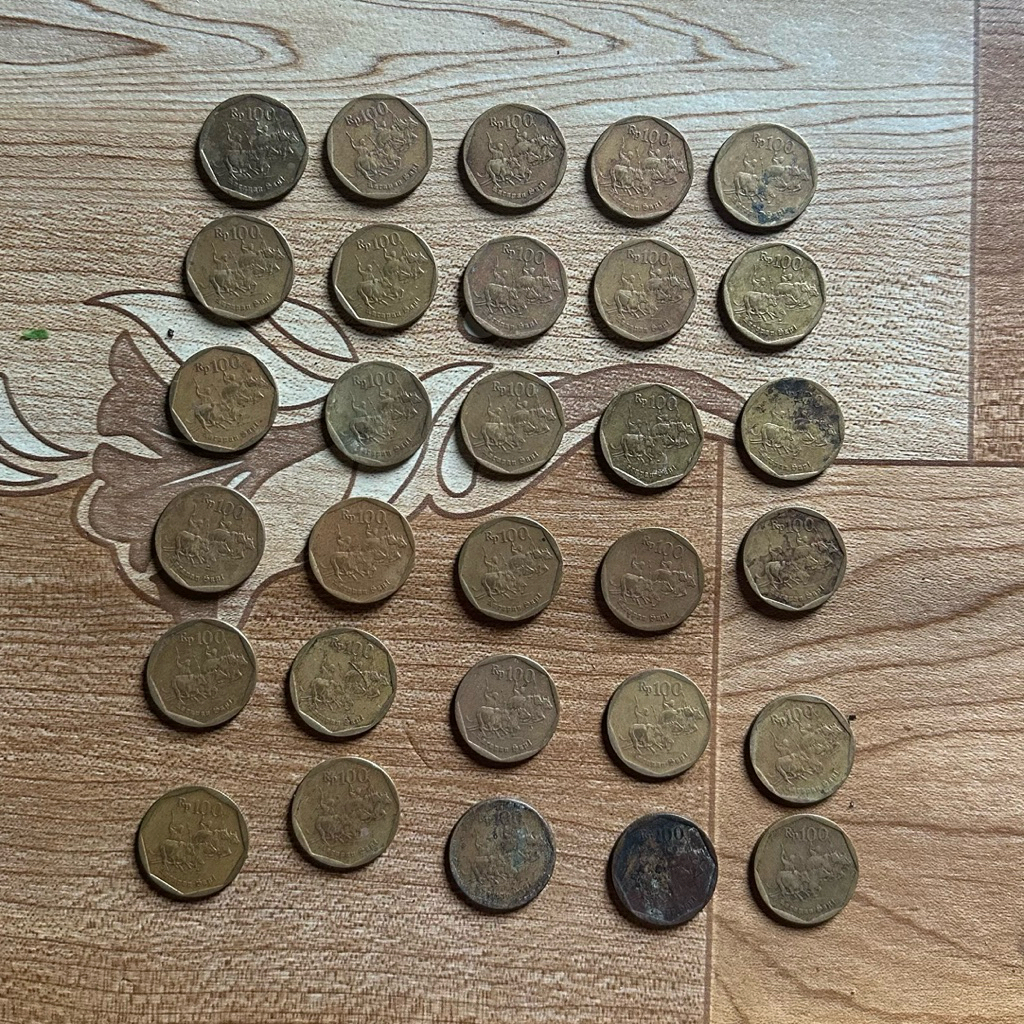 Koin 100 Rupiah Karapan Sapi Tahun 1993-1998