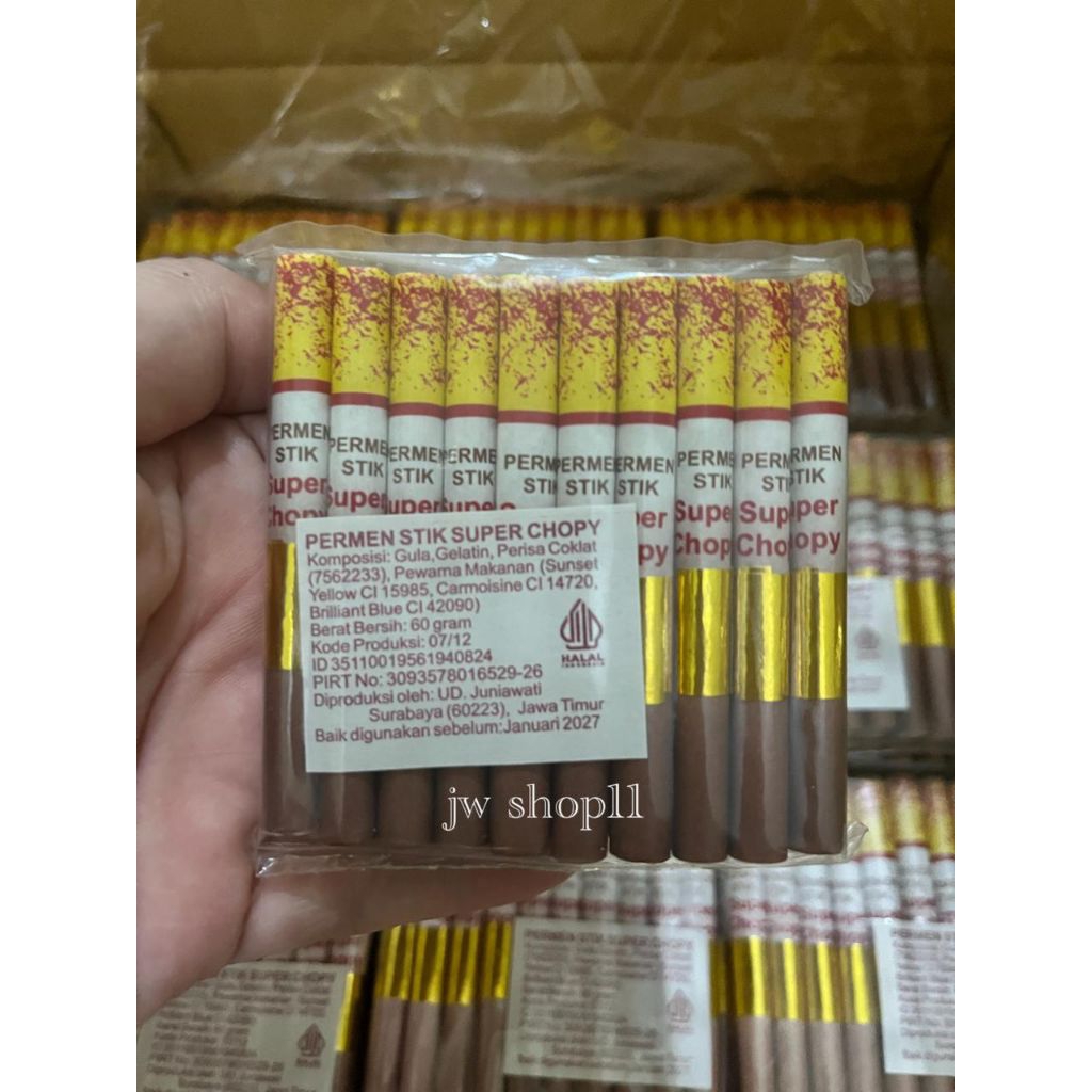 [ Halal ] 1Paket isi 20 Pack Permen Jadul Super Chopy