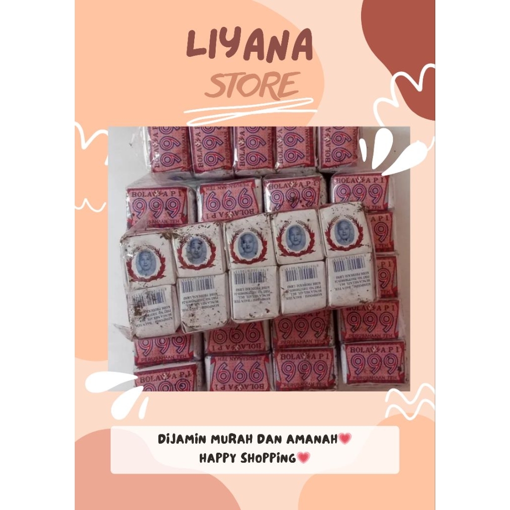 Teh 999 jadul 1 Pack isi 10 Pcs