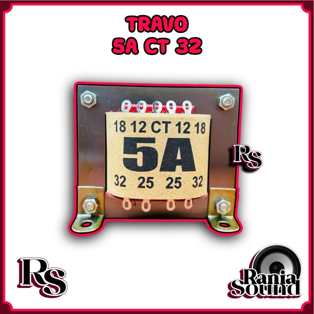 (TRAVO) Travo 5 Ampere CT 32 ups