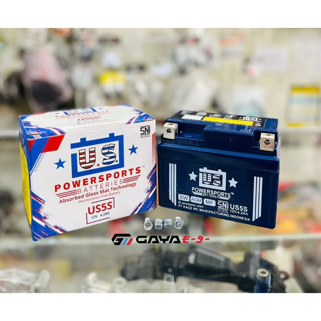 AKI MOTOR MATIC IMPORT US POWER SPORT 4ah&6Ah