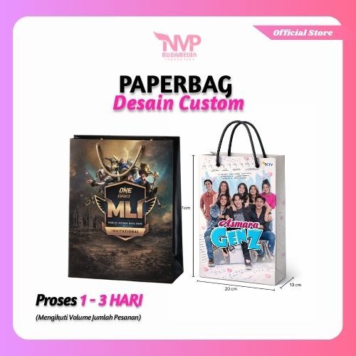 Paperbag Custom Logo Premium – Tas Kertas Tebal untuk Hampers & Souvenir
