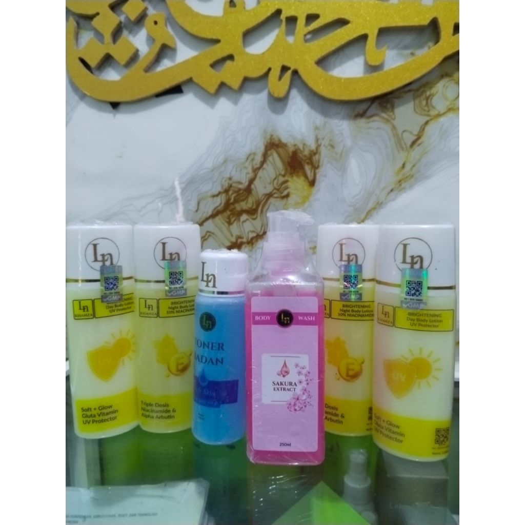 Lotion Double Dosis++ LN BPOM Kuning Pemutih Badan HB DOSTING PEMUTIH WHITENING SEPERTI SUNTIK PUTIH