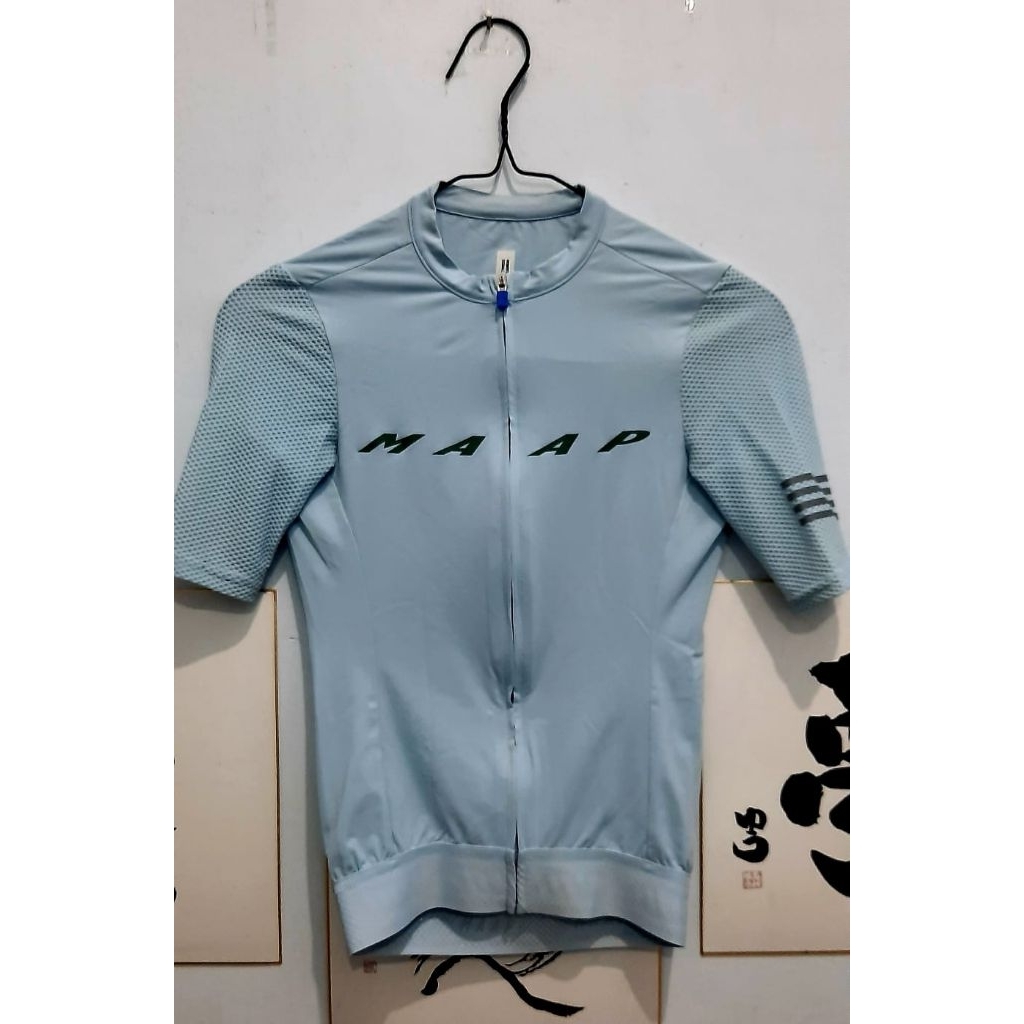 Jersey Sepeda MAAP Evade Pro Base Women Stone Blue 2XS Preloved