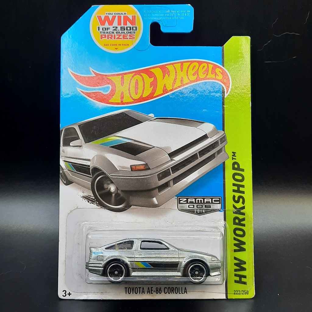Hot Wheels Toyota AE-86 Corolla Zamac
