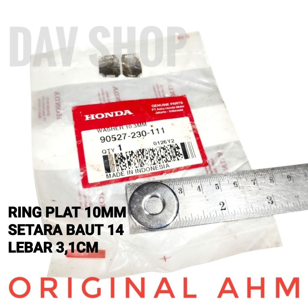 RING BAUT SHOCK BREAKER BELAKANG 10MM C70 C700 C800 ASTREA 800 STAR PRIMA GRAND LEGENDA WIN SUPRA X 