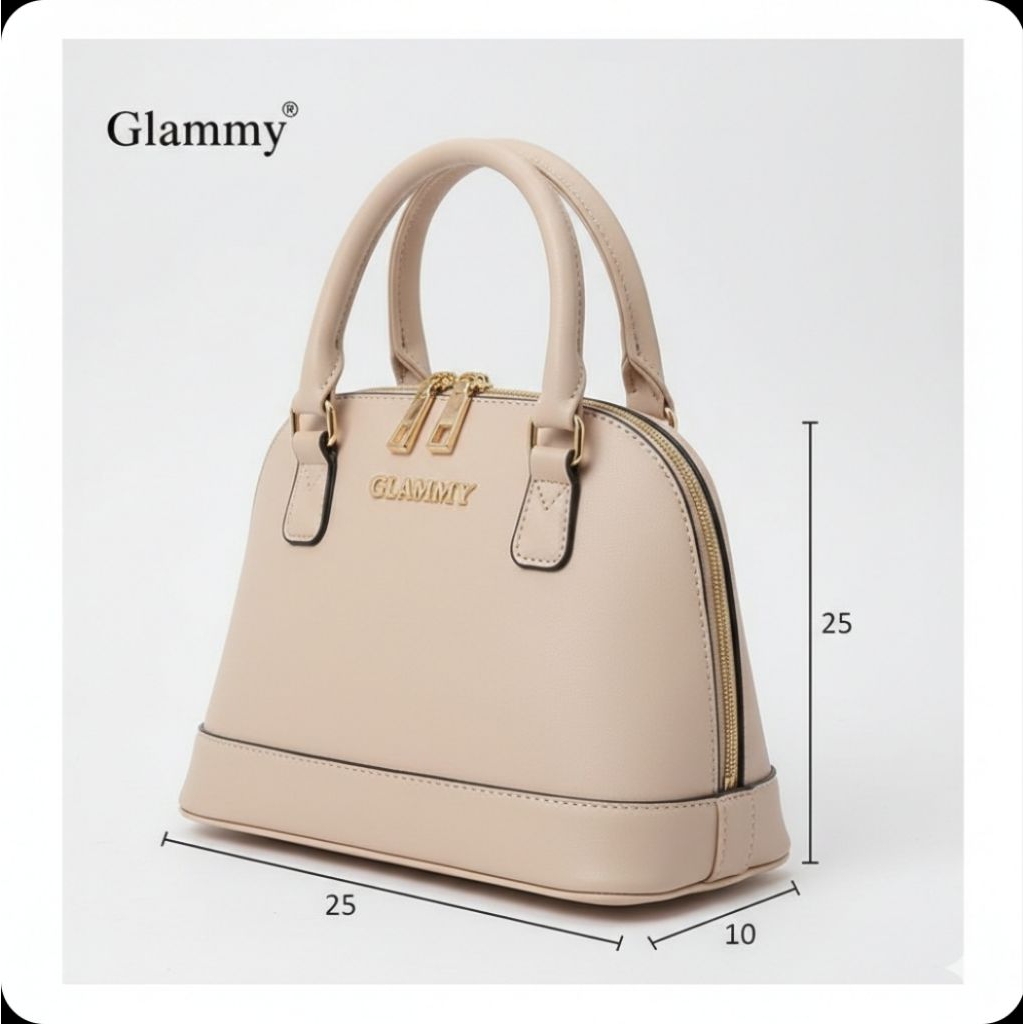 Tas Bahu Wanita Shoulder Bag Motif Kulit Ular (Python) Putih Silver Luxury Style
