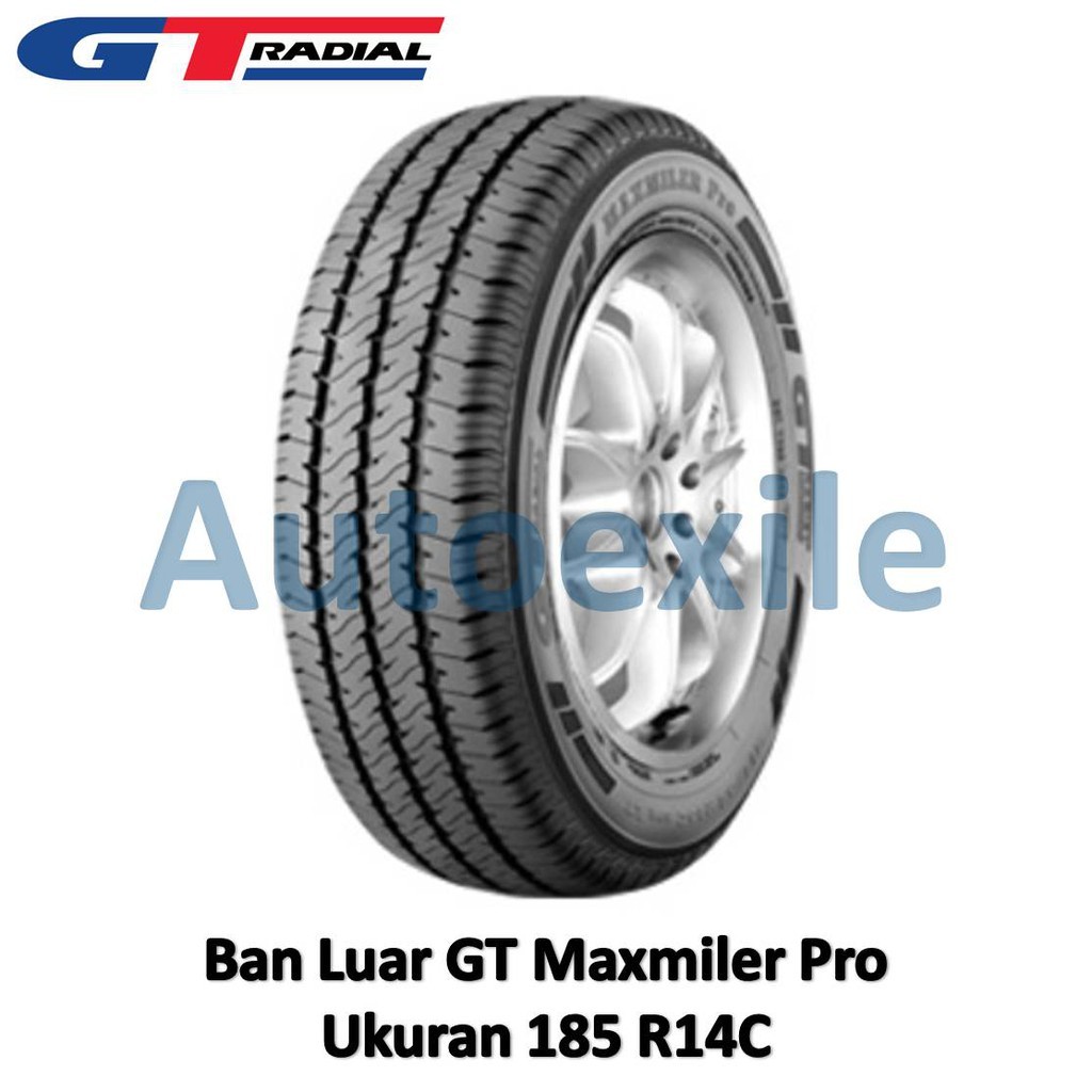 GTRadial 185 R14 Maxmiler Pro Ban Luar L300 Tubeless Radial R14C Ring 14 8PR Mobil Angkutan Angkut B