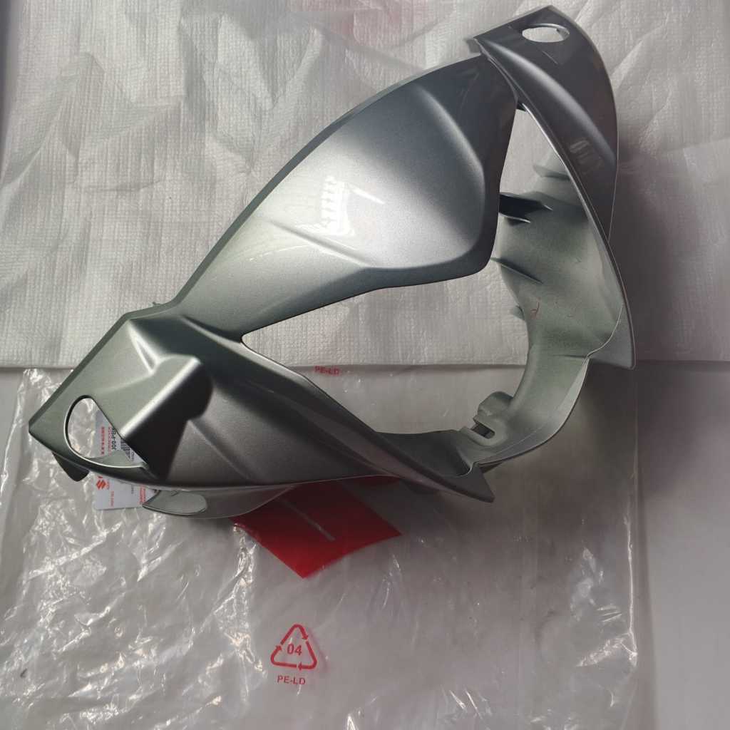 BATOK DEPAN ADDRESS / COVER HANDLE FRONT SUZUKI ADDRESS ( SARIZE SILVER ) ORIGINAL SGP 56311-40J00-P
