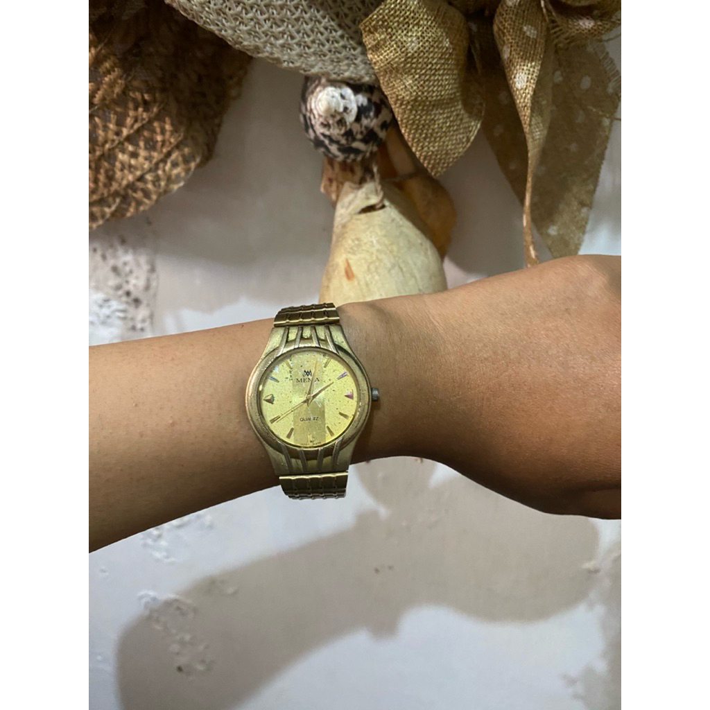 jam tangan vintage skmei & mema