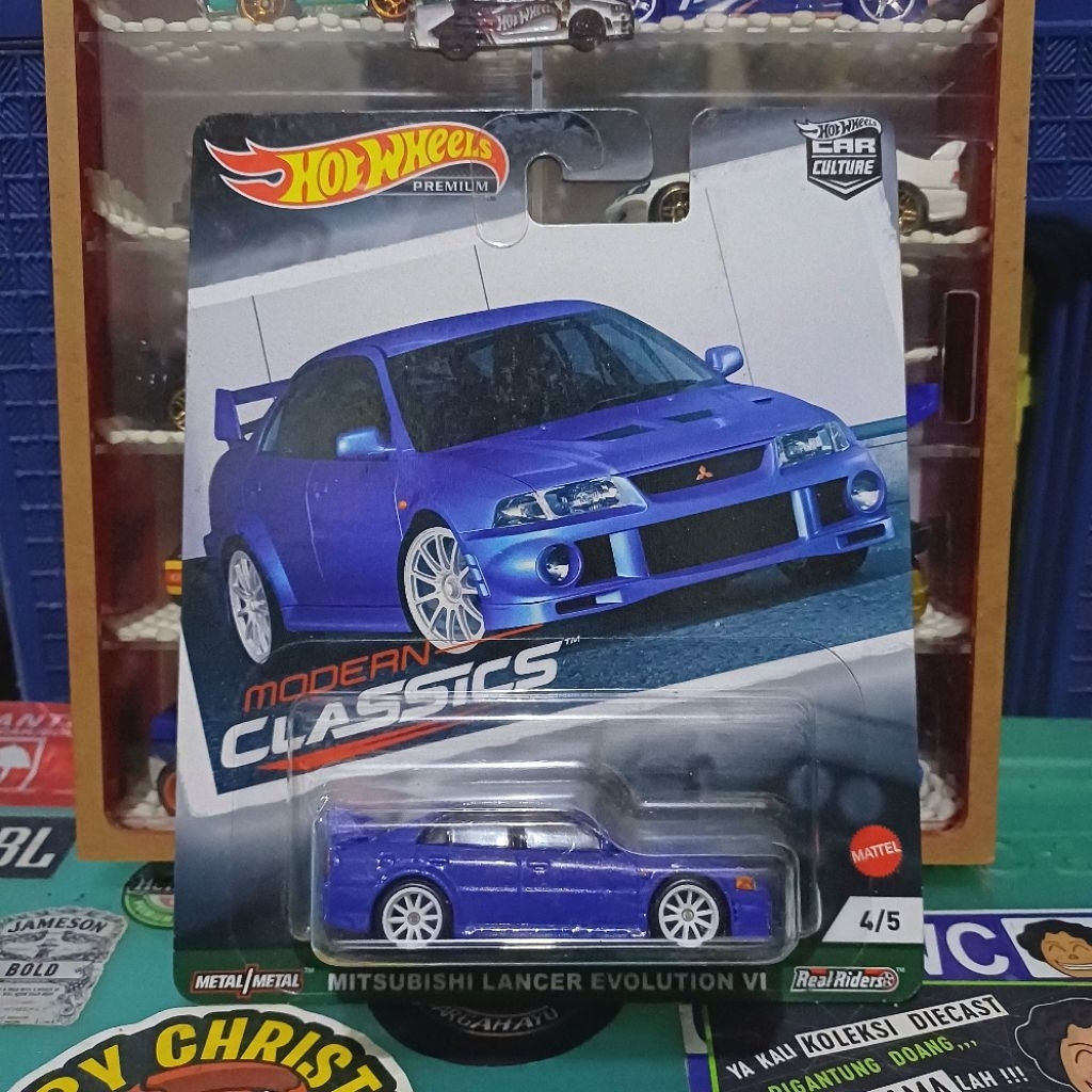 Hot Wheels Mitsubishi Lancer Evolution VI Modern Classic