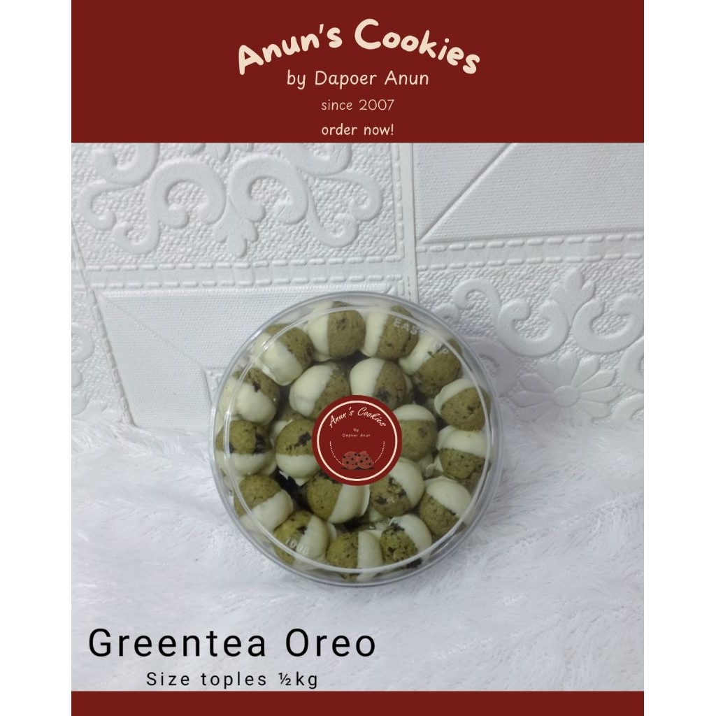Sticker label kue kering