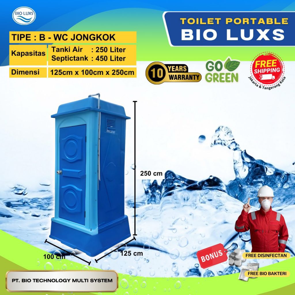 Toilet Portable Type B Jongkok
