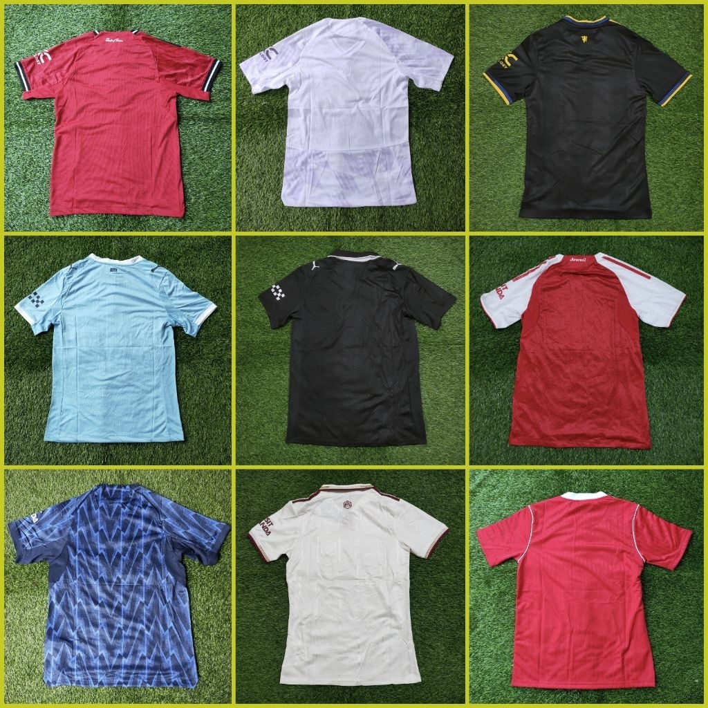 JERSEY BOLA PLAYER ISSUE PI LIGA INGGRIS HOME AWAY 3RD TERRACE GOALKEEPER GK KIPER 2025 2026 THE BLU