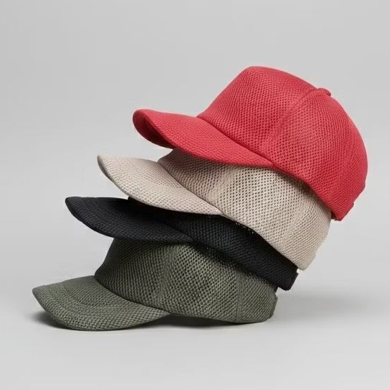 TOPI POLOS FULL JARING TOPI DOUBLE MES TOPI JARING