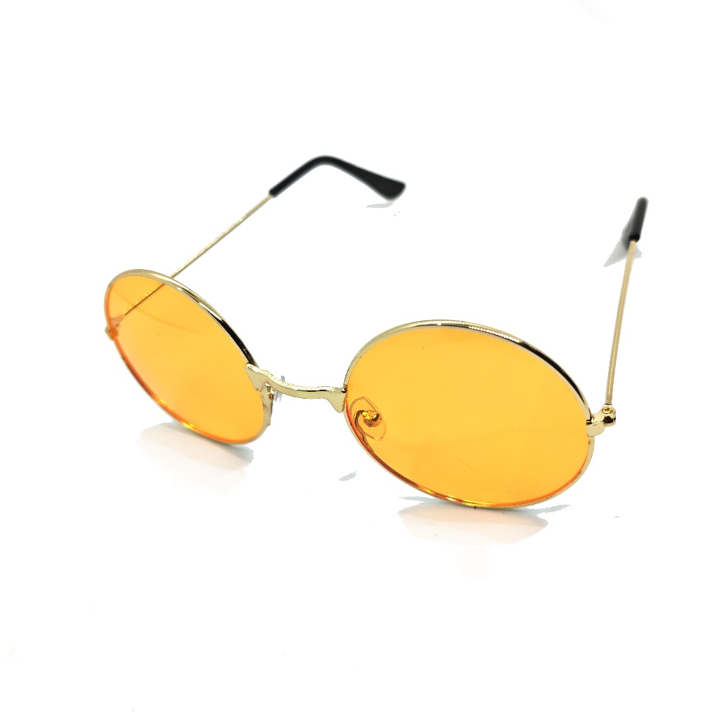 Kacamata cos trigun wind breaker frame warna emas kaca oren