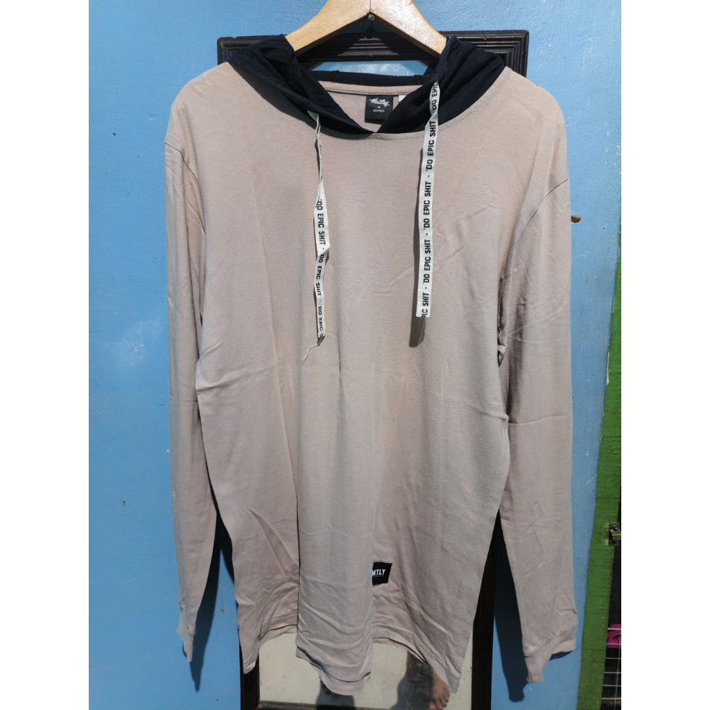 Kaos Hodie Moutley Lengan Panjang