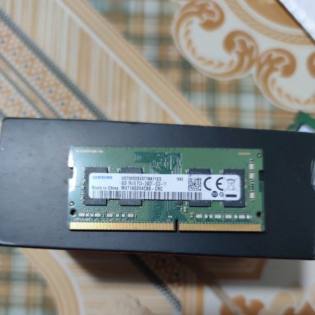 RAM DDR 4 4GB 1Rx16 PC4-2400T