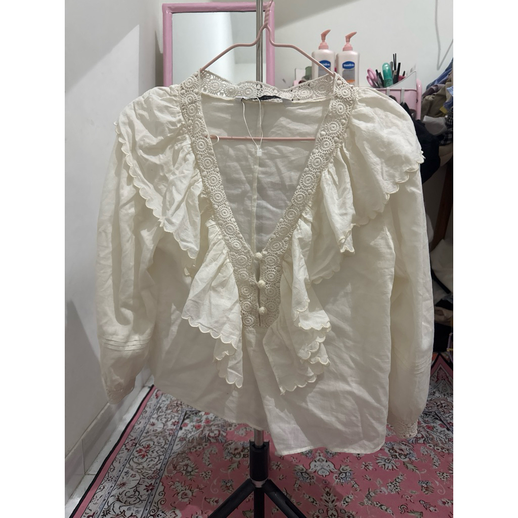 preloved zara blouse